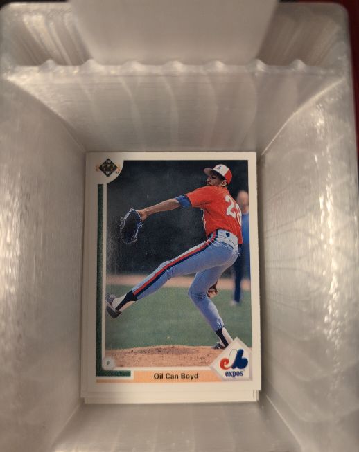 1991 Upper Deck #359 Oil Can Boyd — front