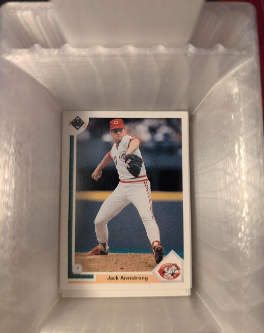 1991 Upper Deck #373 Jack Armstrong — front
