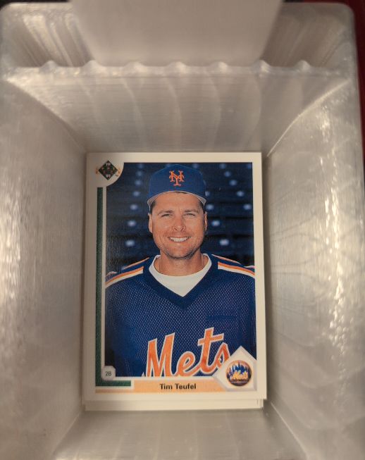1991 Upper Deck #370 Tim Teufel — front