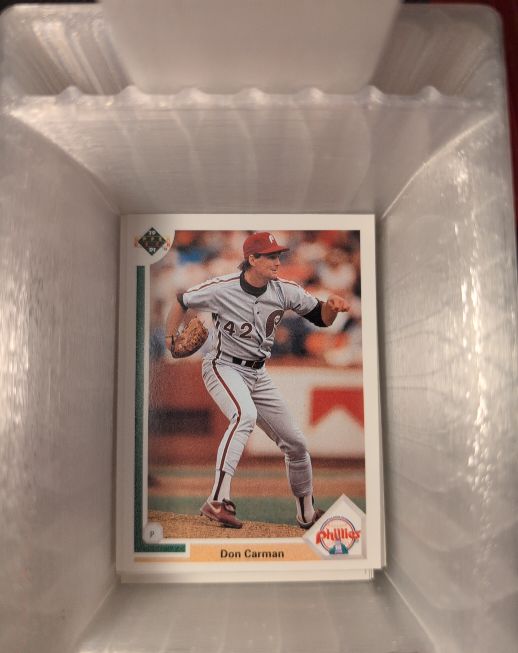 1991 Upper Deck #288 Don Carman — front