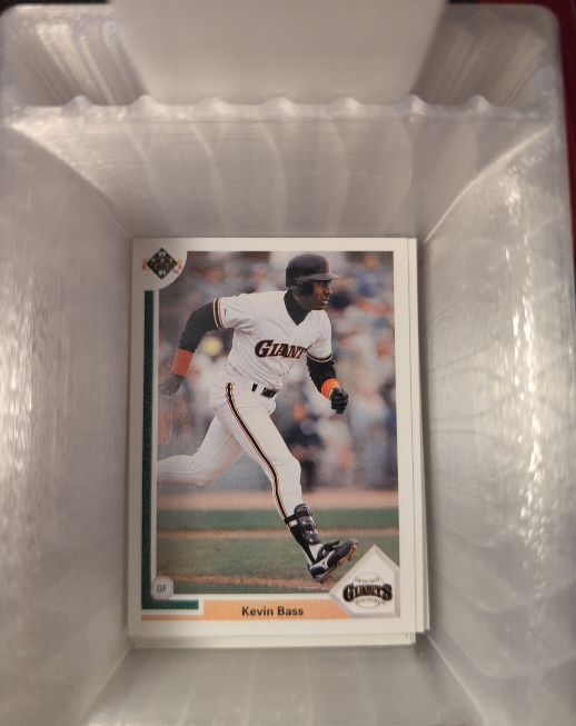 1991 Upper Deck #287 Kevin Bass — front