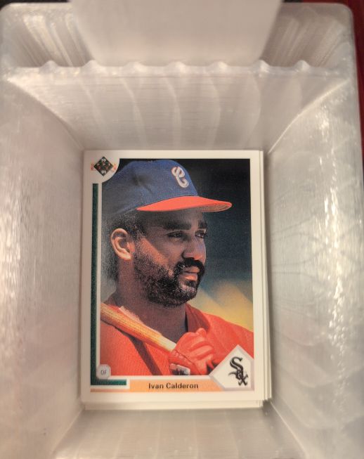 1991 Upper Deck #285 Ivan Calderon — front