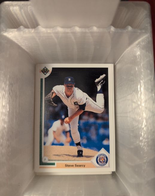 1991 Upper Deck #338 Steve Searcy — front