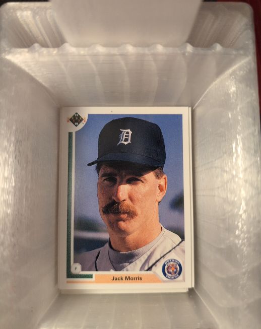 1991 Upper Deck #336 Jack Morris — front
