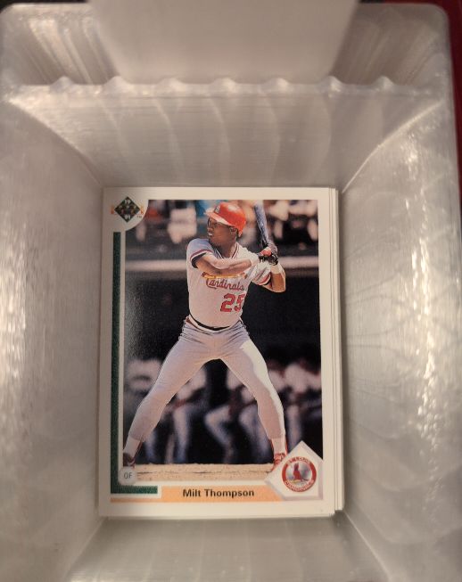 1991 Upper Deck #309 Milt Thompson — front