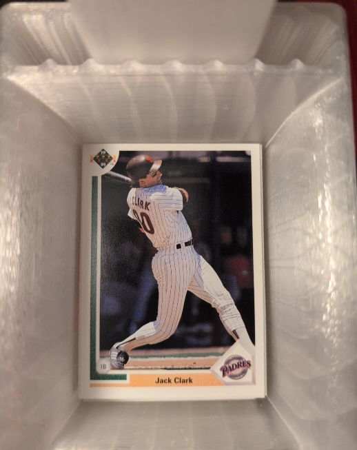 1991 Upper Deck #331 Jack Clark — front