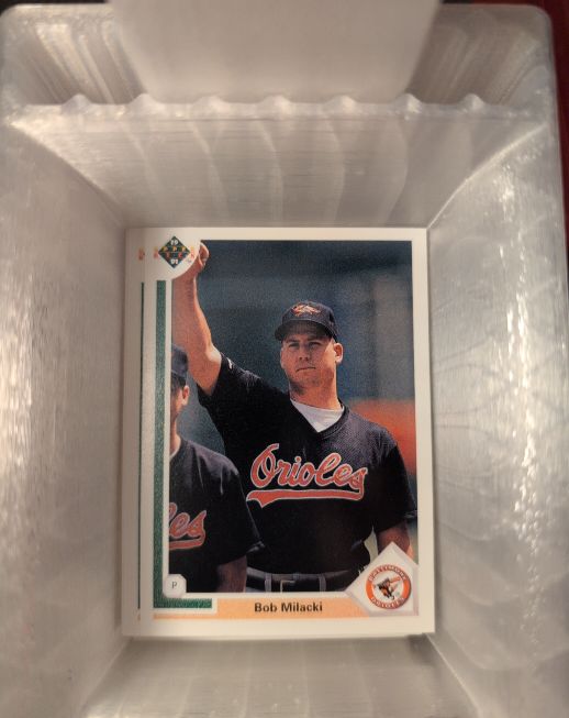1991 Upper Deck #328 Bob Milacki — front
