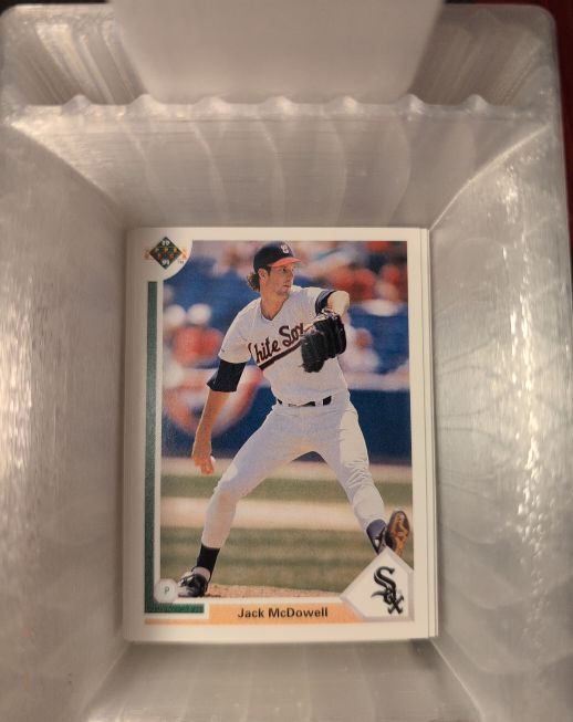 1991 Upper Deck #323 Jack McDowell — front