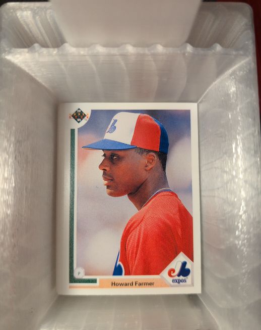 1991 Upper Deck #362 Howard Farmer — front