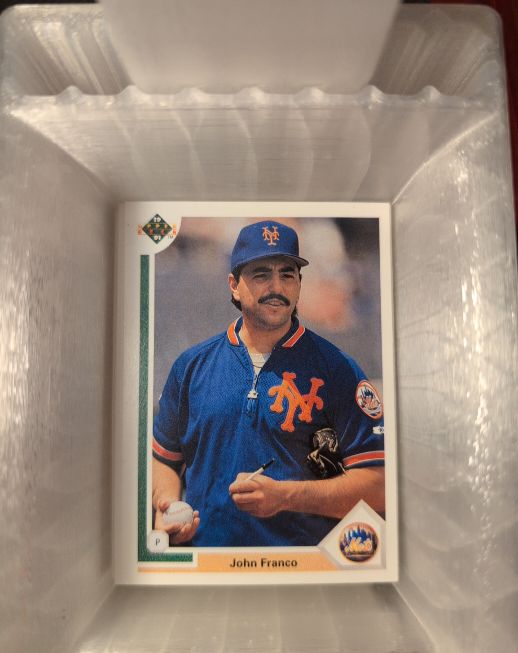 1991 Upper Deck #290 John Franco — front