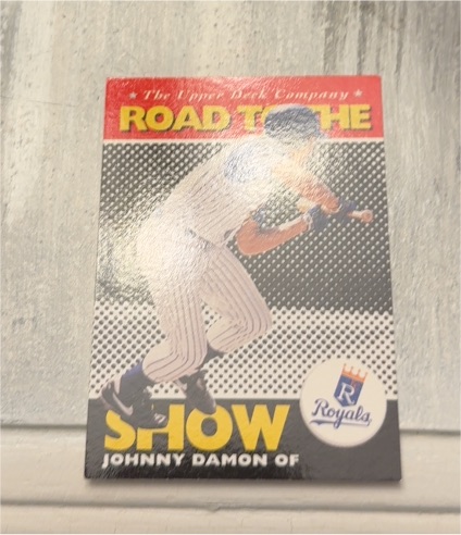 1994 Upper Deck Road to the Show #162 Johnny Damon — front