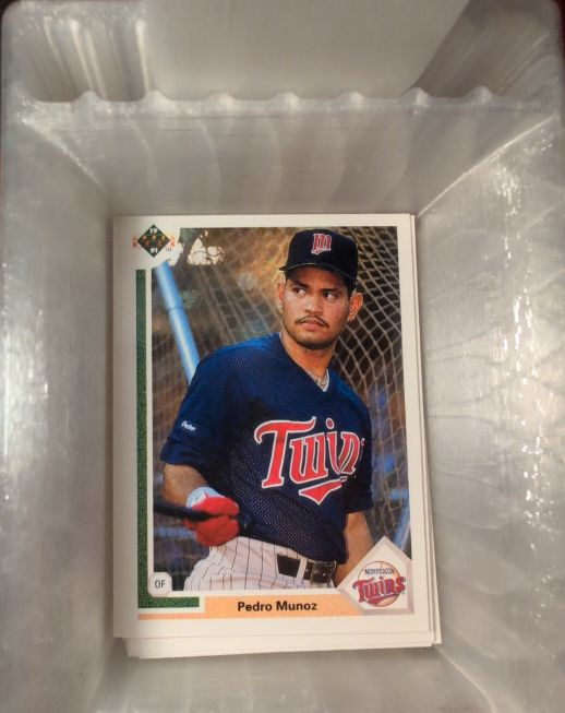 1991 Upper Deck #432 Pedro Munoz — front