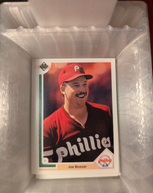 1991 Upper Deck #430 Joe Boever — front