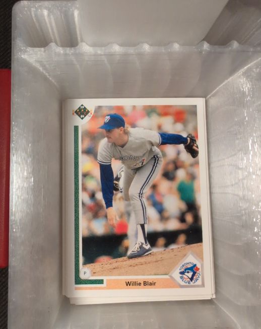 1991 Upper Deck #89 Willie Blair — front