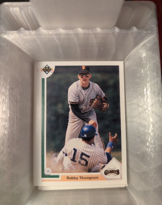 1991 Upper Deck #178 Robby Thompson — front