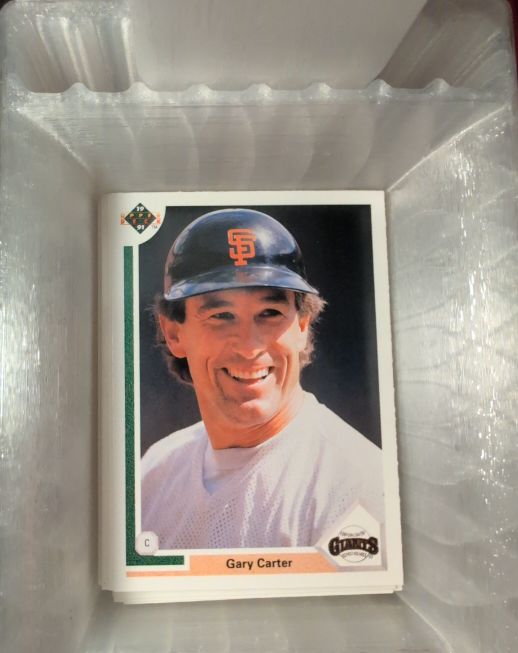 1991 Upper Deck #176 Gary Carter — front
