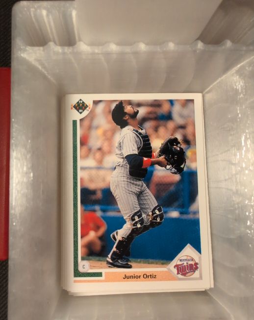 1991 Upper Deck #170 Junior Ortiz — front