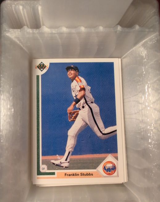 1991 Upper Deck #208 Franklin Stubbs — front