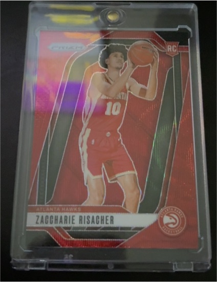 2024-25 Panini Prizm #265 Zaccharie Risacher — front