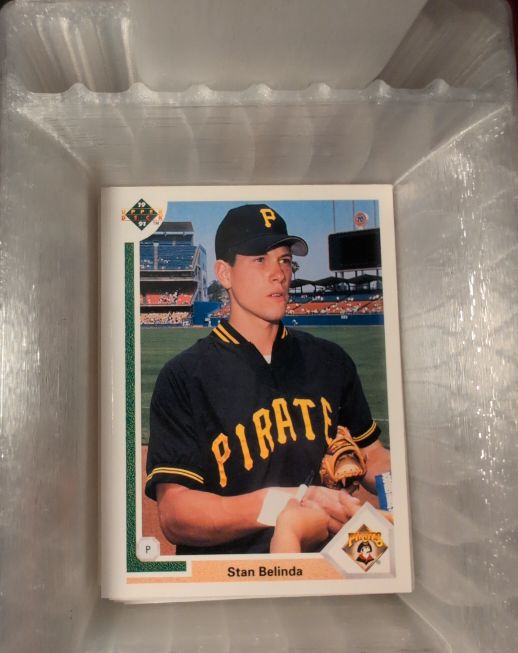 1991 Upper Deck #161 Stan Belinda — front