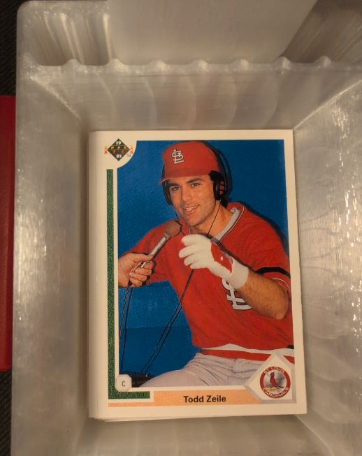1991 Upper Deck #164 Todd Zeile — front