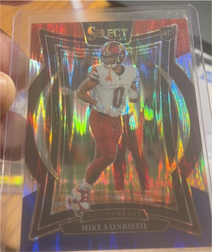 2024 Panini Select #76 Mike Sainristil — front