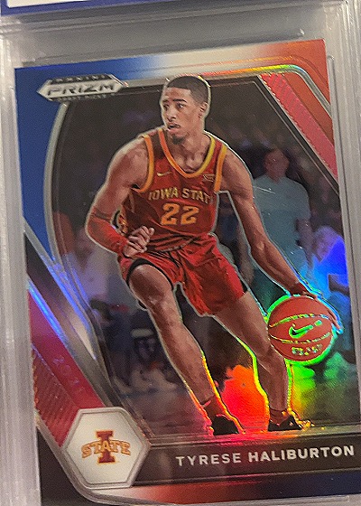 2021 Panini Prizm Draft Picks #37 Tyrese Haliburton — front