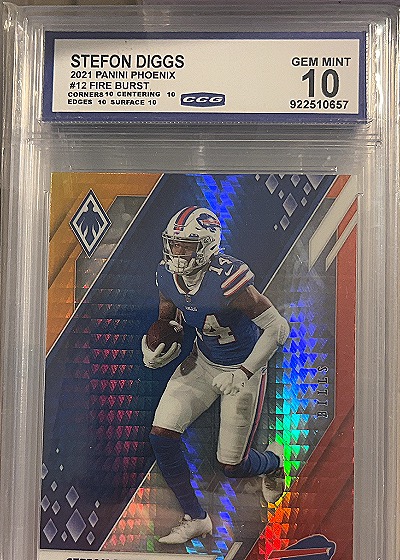 2021 Panini Phoenix #12 Stefon Diggs — front