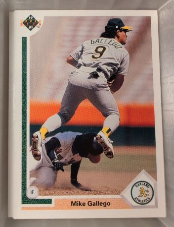 1991 Upper Deck #151 Mike Gallego — front