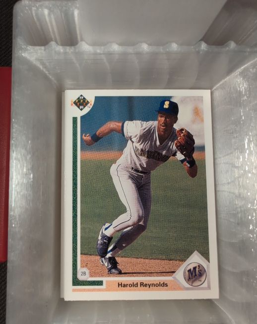 1991 Upper Deck #148 Harold Reynolds — front