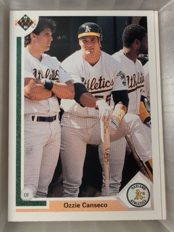 1991 Upper Deck #146 Ozzie Canseco — front