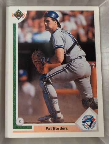 1991 Upper Deck #147 Pat Borders — front