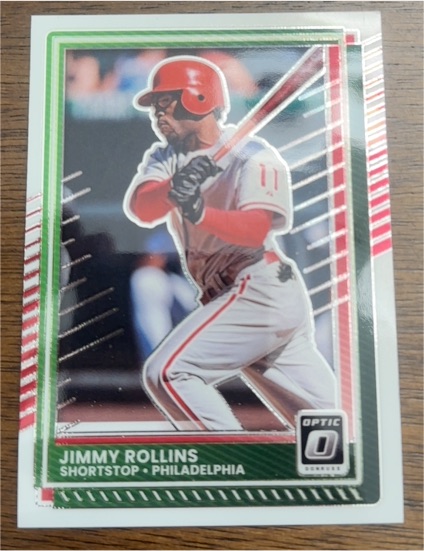 2025 Donruss Optic #83 Jimmy Rollins — front