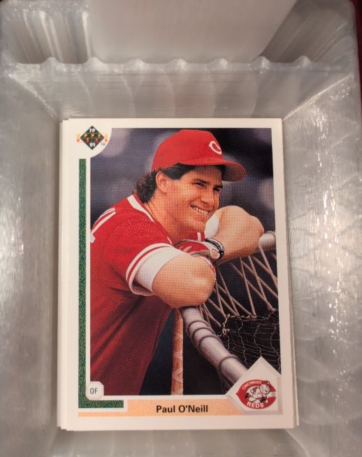 1991 Upper Deck #133 Paul O'Neill — front