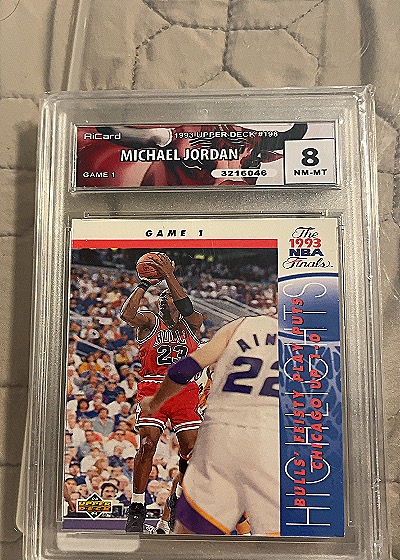 1993 Upper Deck #198 Michael Jordan — front