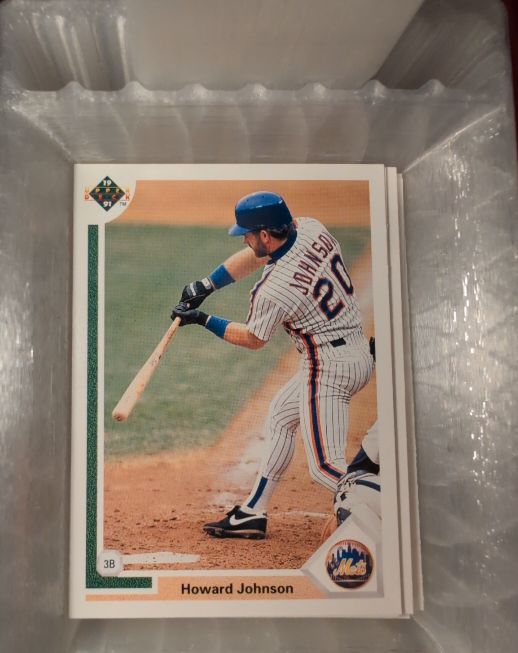 1991 Upper Deck #124 Howard Johnson — front