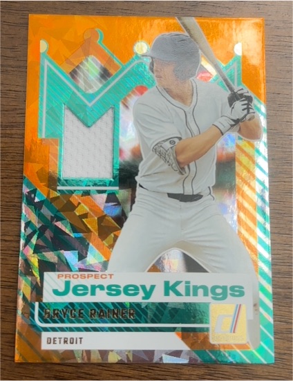2025 Donruss Jersey Kings #PJK-BR Bryce Rainer — front