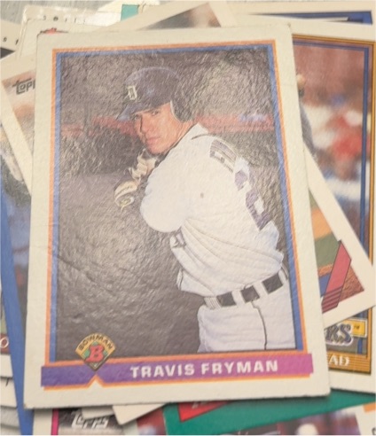 1991 Bowman #145 Travis Fryman — front