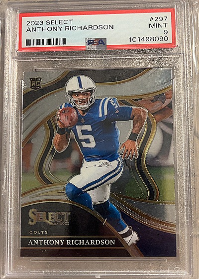 2023 Panini Select Club Level #297 Anthony Richardson — front