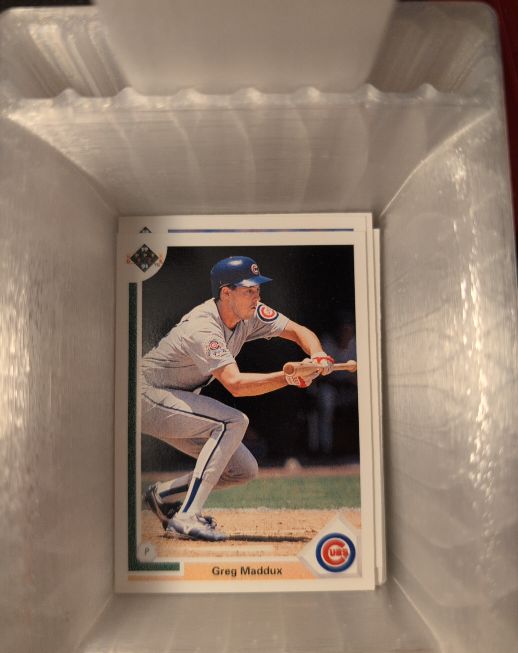 1991 Upper Deck #115 Greg Maddux — front