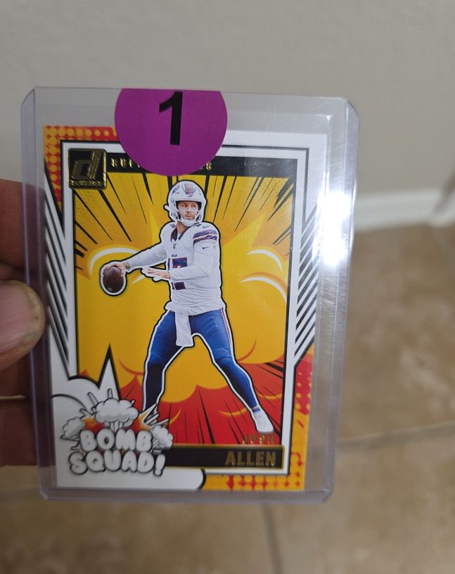 2024 Panini Donruss #2 Bomb Squad Josh Allen — front