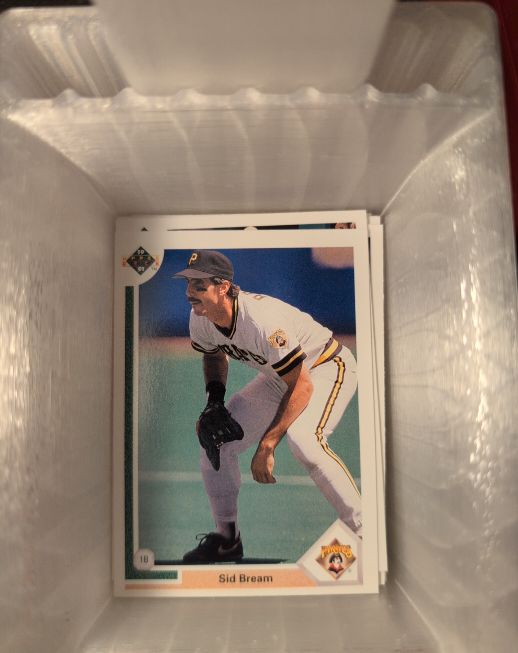 1991 Upper Deck #109 Sid Bream — front