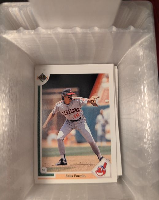 1991 Upper Deck #16 Felix Fermin — front