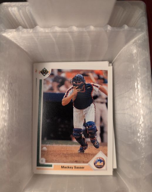1991 Upper Deck #103 Mackey Sasser — front