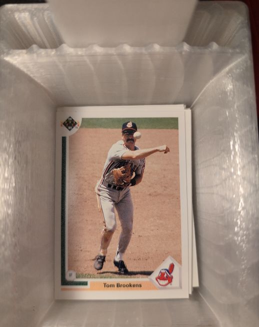 1991 Upper Deck #102 Tom Brookens — front