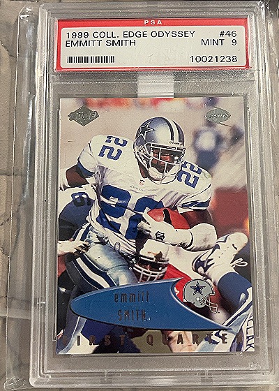 1999 Collector's Edge Odyssey #46 Emmitt Smith — front