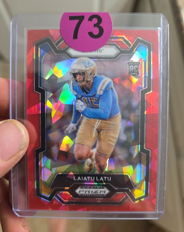 2024 Panini Prizm Draft Picks #121 Laiatu Latu — front