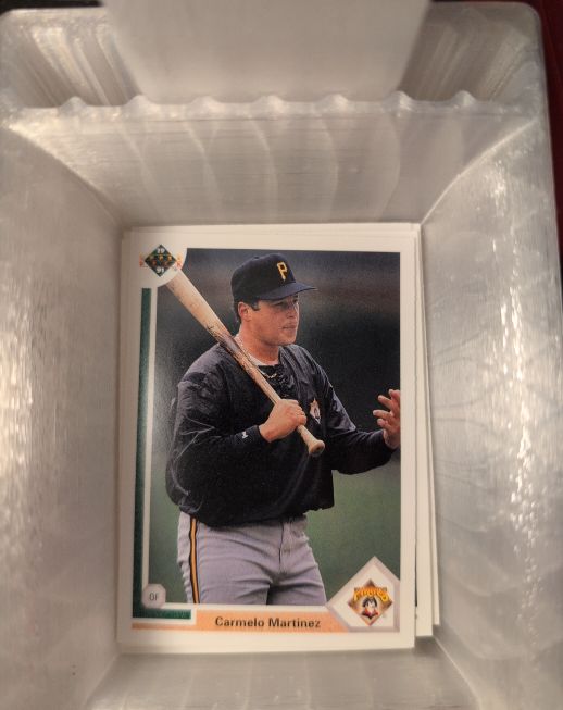 1991 Upper Deck #92 Carmelo Martinez — front