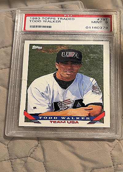 1993 Topps Traded #79T Todd Walker — front