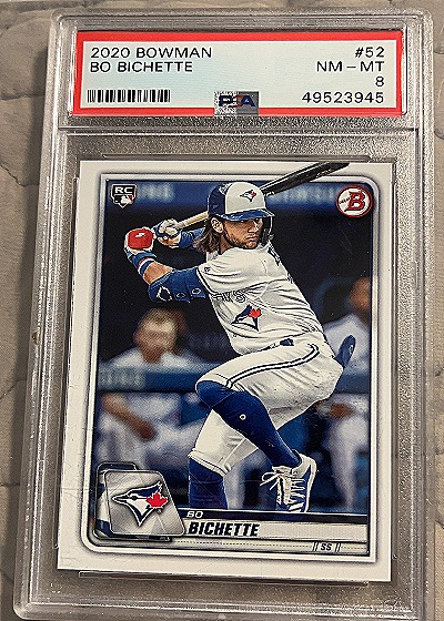 2020 Bowman #52 Bo Bichette — front